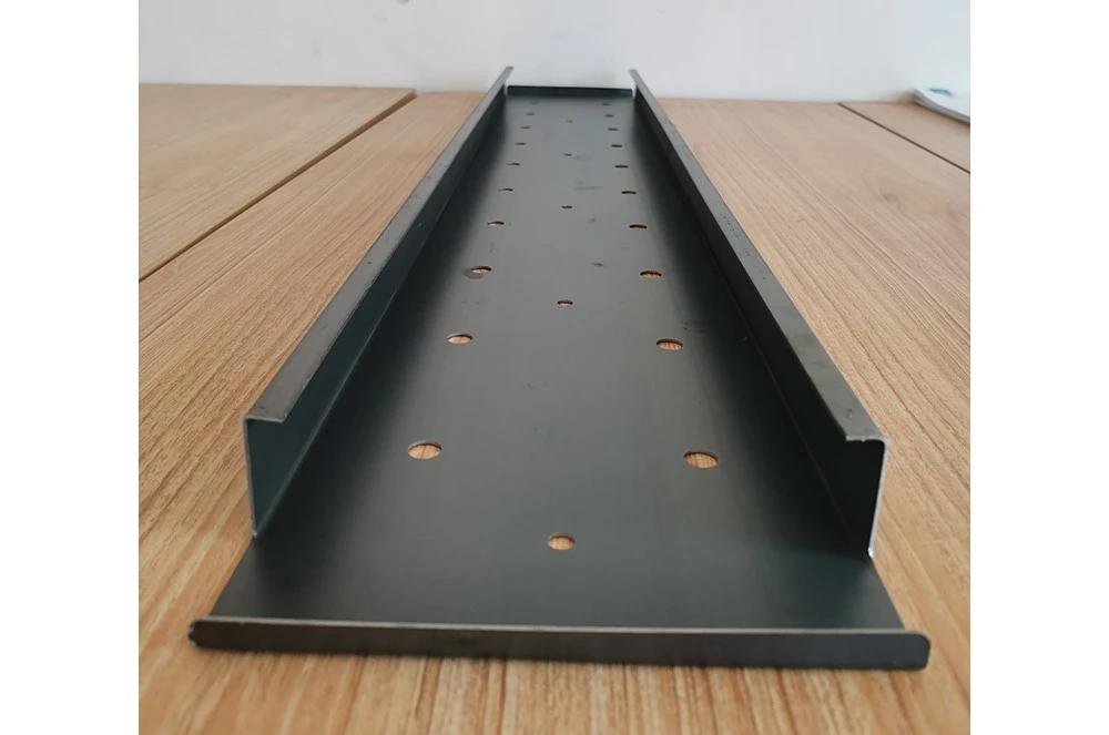 fabric shelf with punched holes 38-0