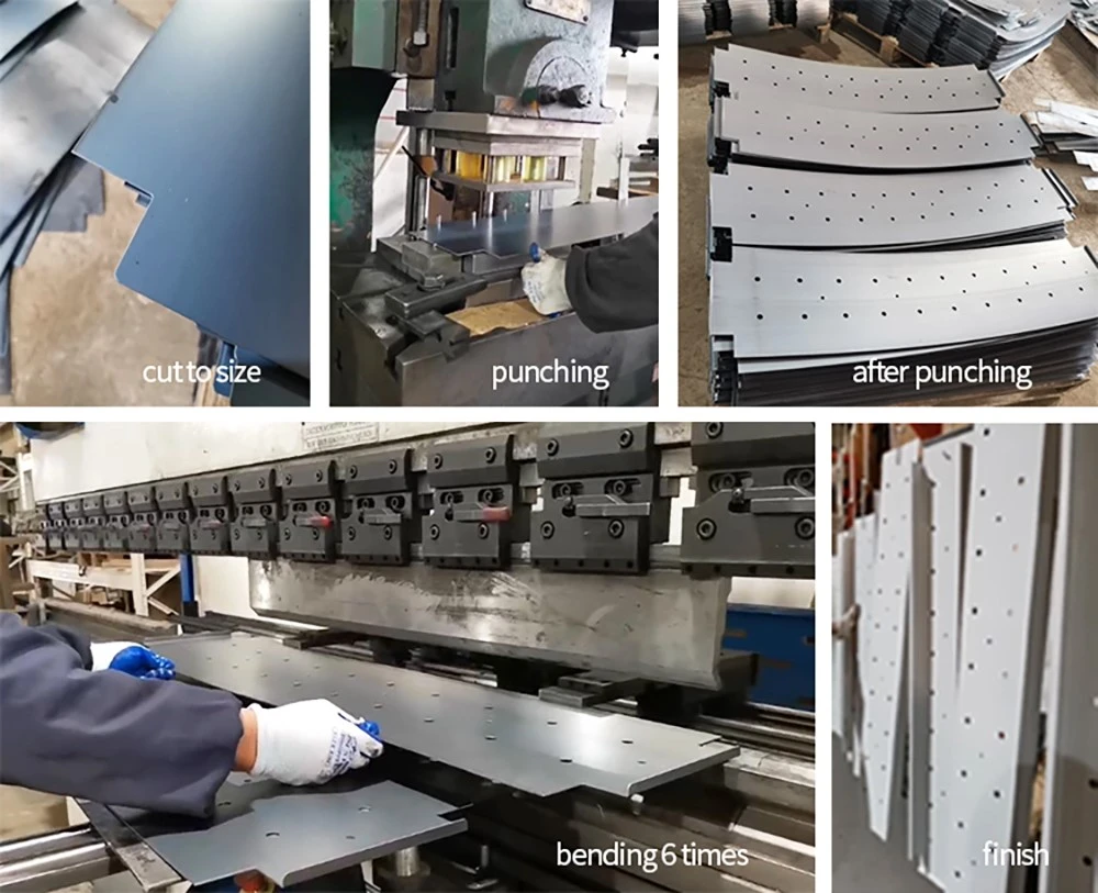 process of perforated shelf 38-6