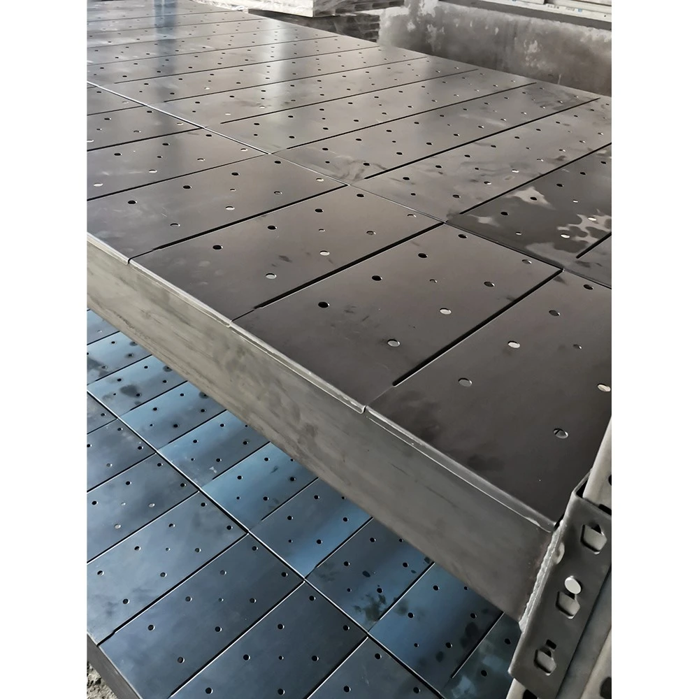 fabric shelf with punched holes 38-4