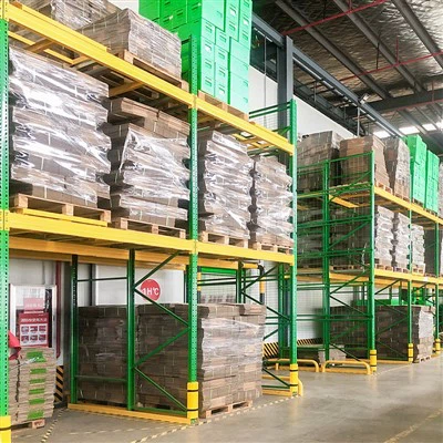 To palle Deep Push Back Racking